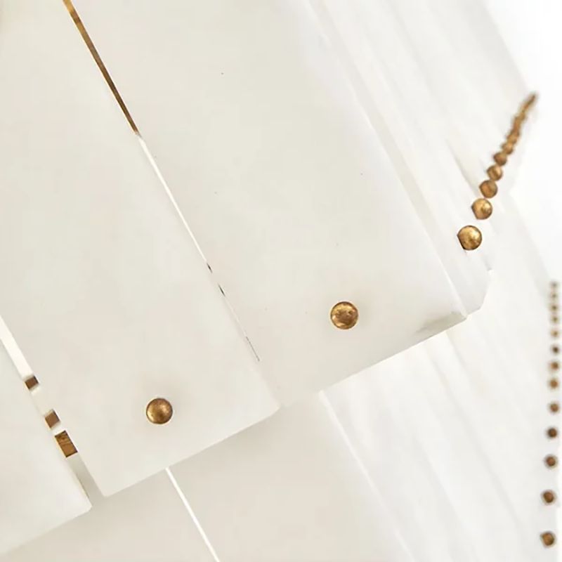 Alabaster Rancho 2-Tier Linear Chandelier