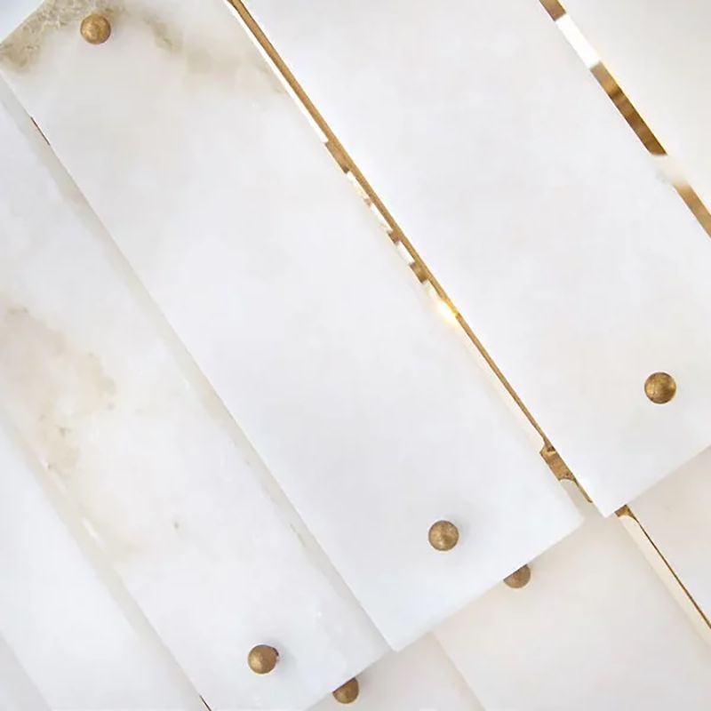 Alabaster Rancho 2-Tier Round Chandelier (34.25"D )