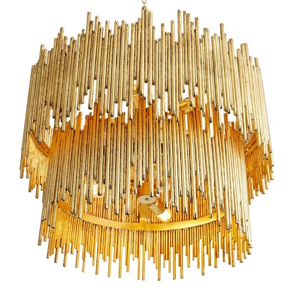 Althely 2-Tier Crystal Chandelier For Dining Room
