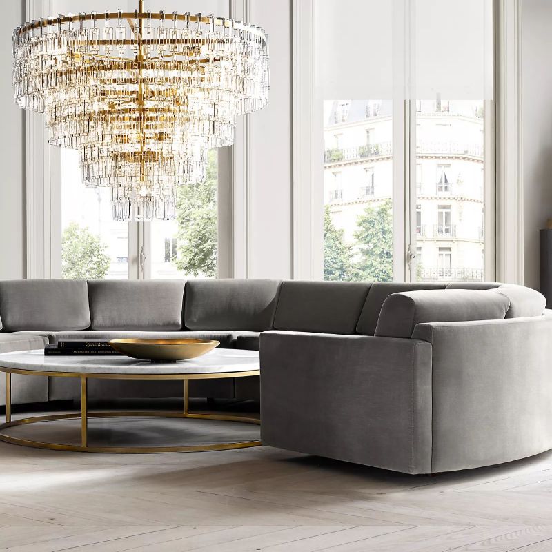 Maggie 5-Tier Round Chandelier 72”(Customized)