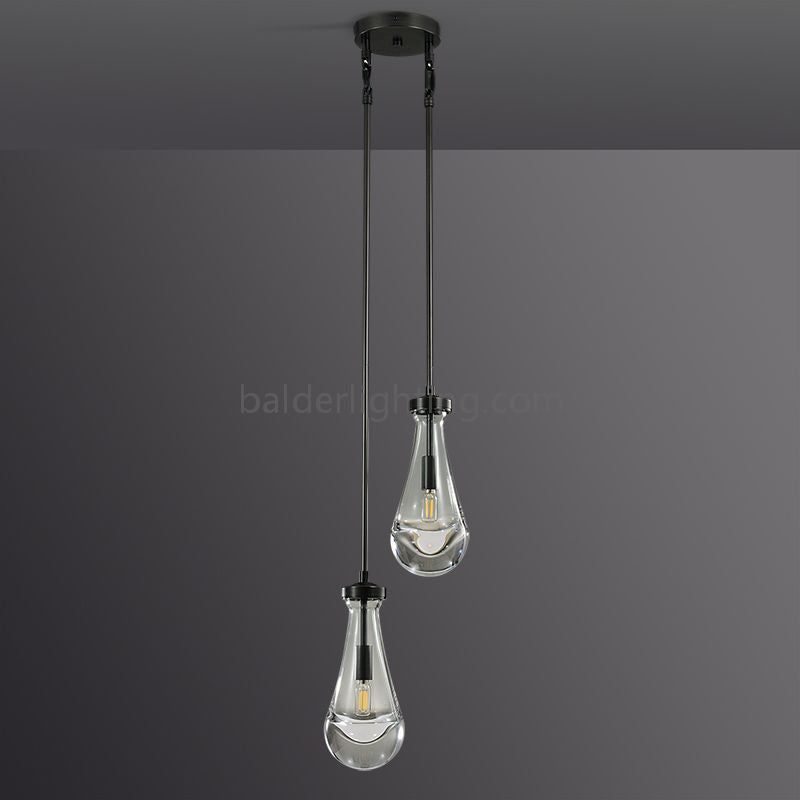 Raindrop Rod Series Chandelier