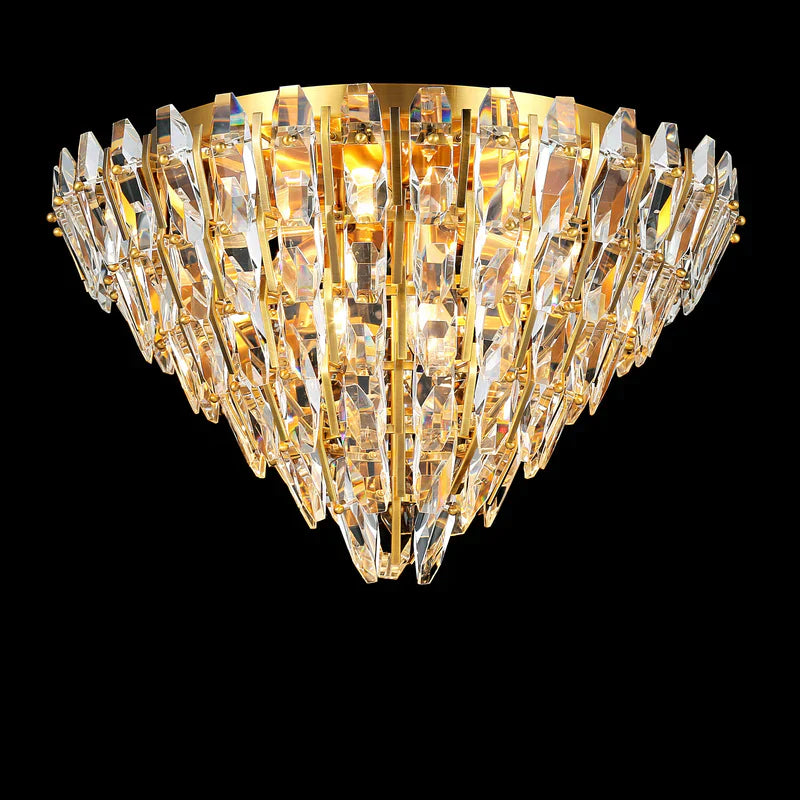 Sol Odeon Crystal Flushmount