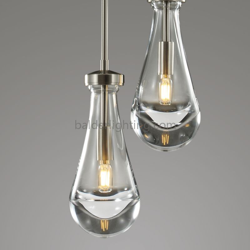 Raindrop Rod Series Chandelier