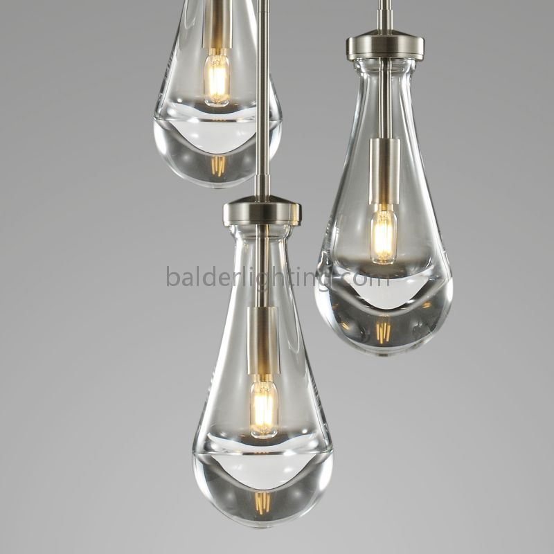 Raindrop Rod Series Chandelier