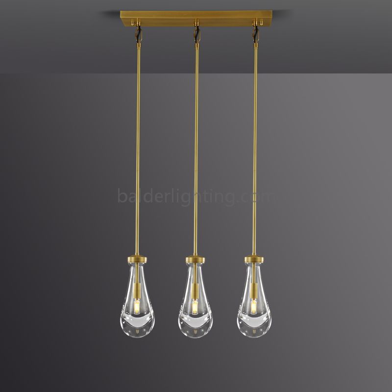 Raindrop Rod Series Chandelier