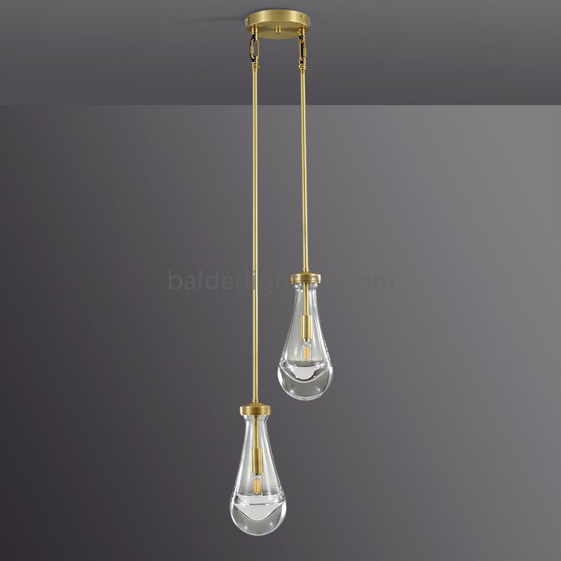 Raindrop Rod Series Chandelier