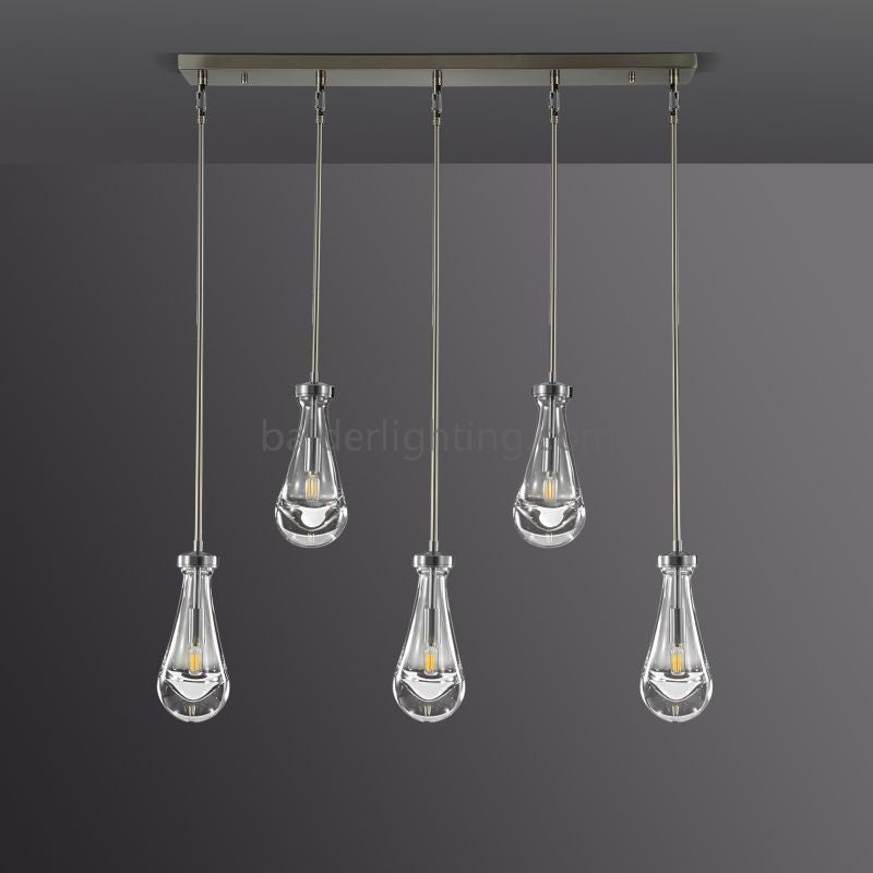 Raindrop Rod Series Chandelier