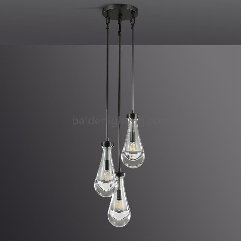 Raindrop Rod Series Chandelier