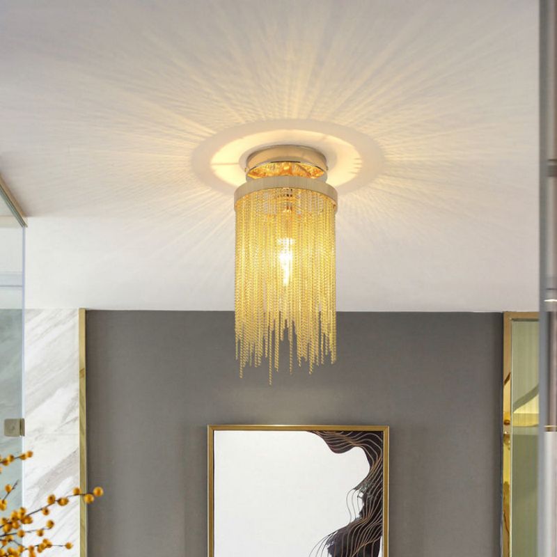 Tassel Aluminum Wall Light Fixture for House