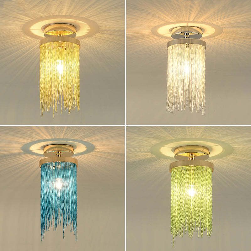 Tassel Aluminum Wall Light Fixture for House