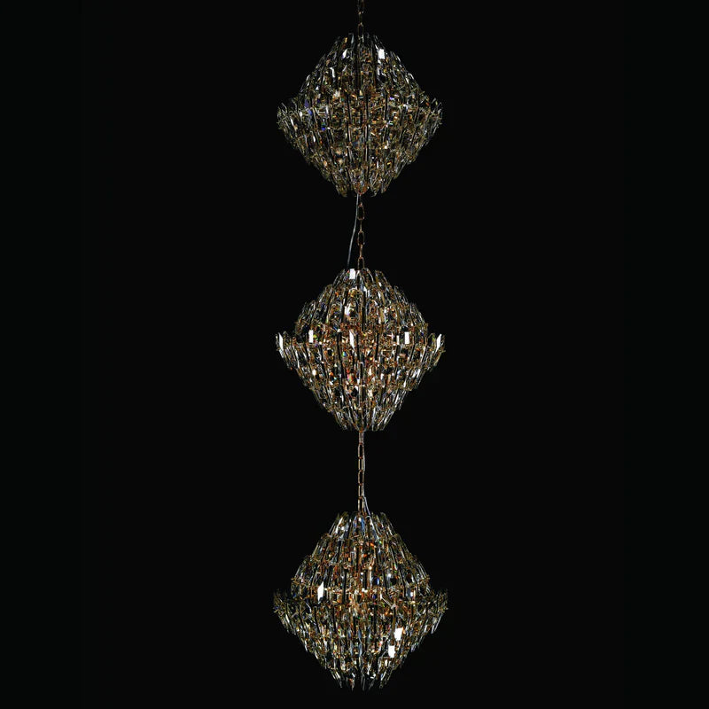 Sol Odeon 3-layer Crystal Foyer Chandelier