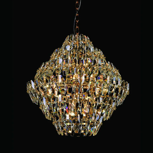 Sol Odeon Empire Crystal Tiered Chandelier