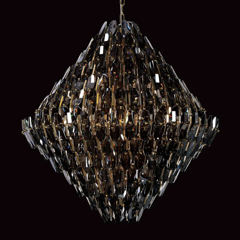 Sol Odeon Empire Crystal Foyer Chandelier