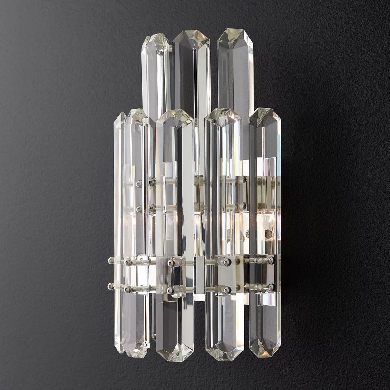 Abigail Prism 2-Tier Wall Sconce