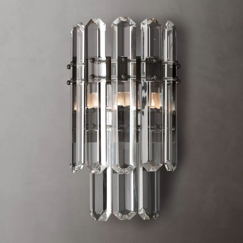 Abigail Prism 2-Tier Wall Sconce