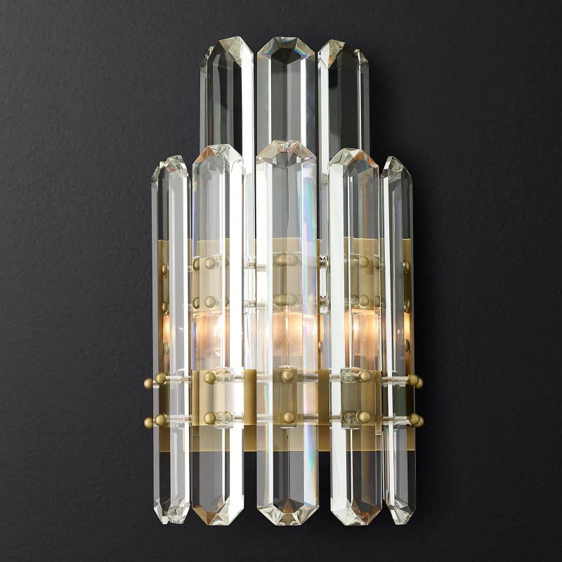 Abigail Prism 2-Tier Wall Sconce