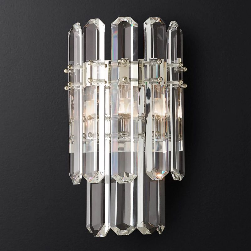 Abigail Prism 2-Tier Wall Sconce