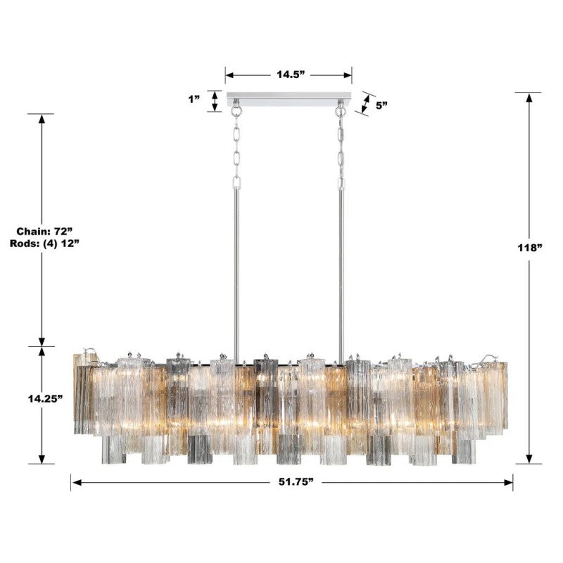 Addis 14-Light Chandelier