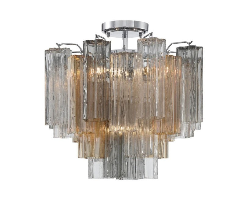 Addis 4-Light Semi Flush Mount