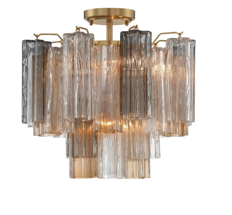 Addis 4-Light Semi Flush Mount