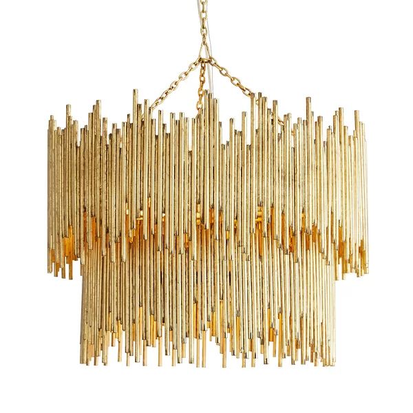 Althely  2-Tier Crystal Chandelier For Dining Room