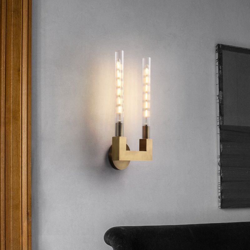 Amorra Candlestick Double Sconce