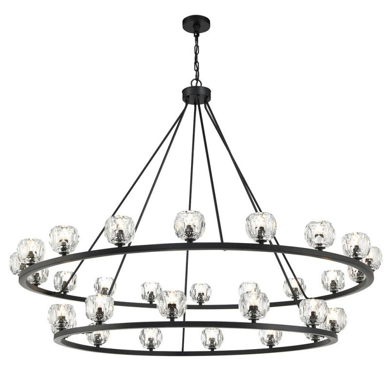 Aragon 30 Light Chandelier Glass