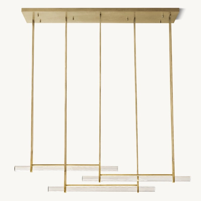 Audiobon Triple Bar Linear Chandelier