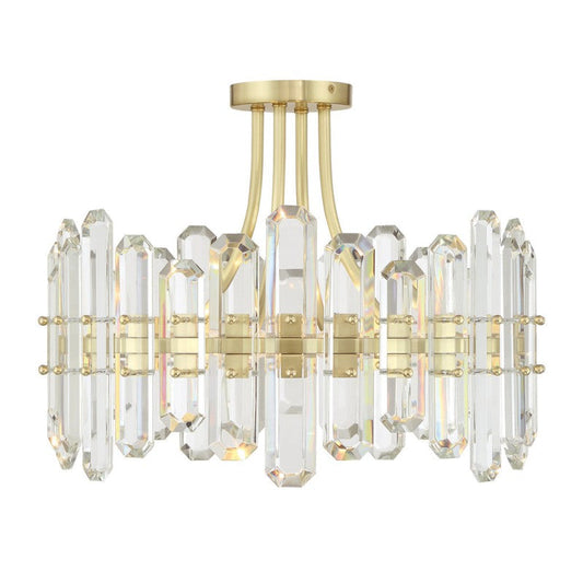 Bolton 4 Light Semi Flush Mount