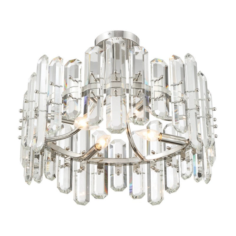 Bolton 4 Light Semi Flush Mount