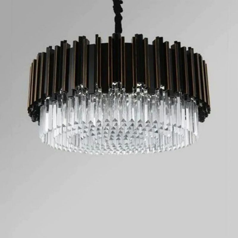 Bourbons Franco Crystal Round Chandelier