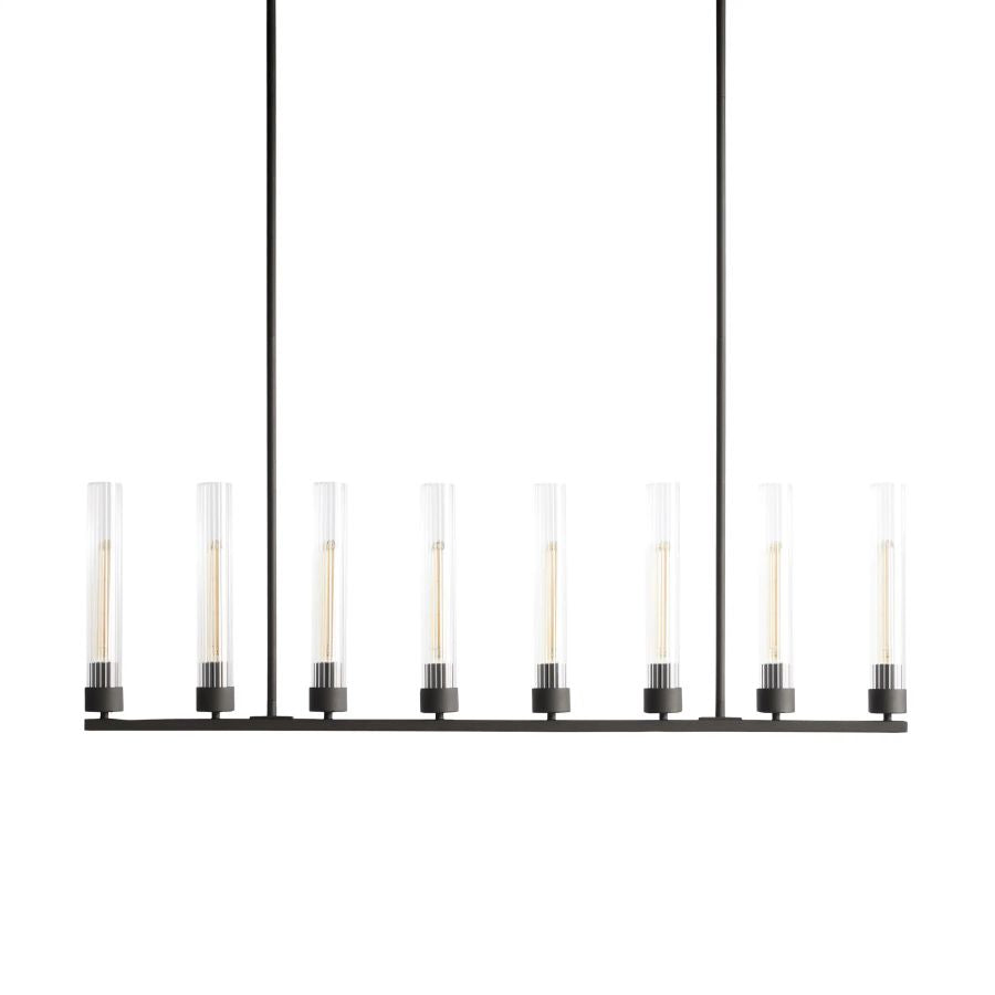 Chanavia Glass Linear Chandelier