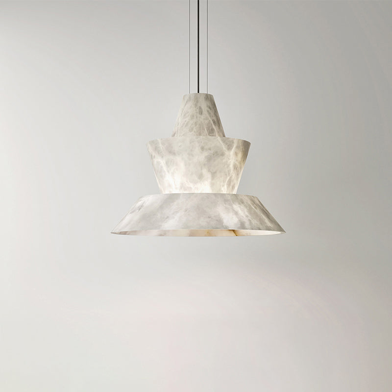 Carol Alabaster Dining Table Pendant Light