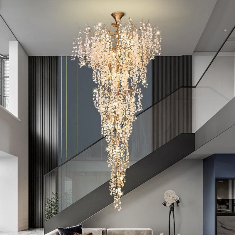 Cathy Two-Tier Large Branch Chandelier