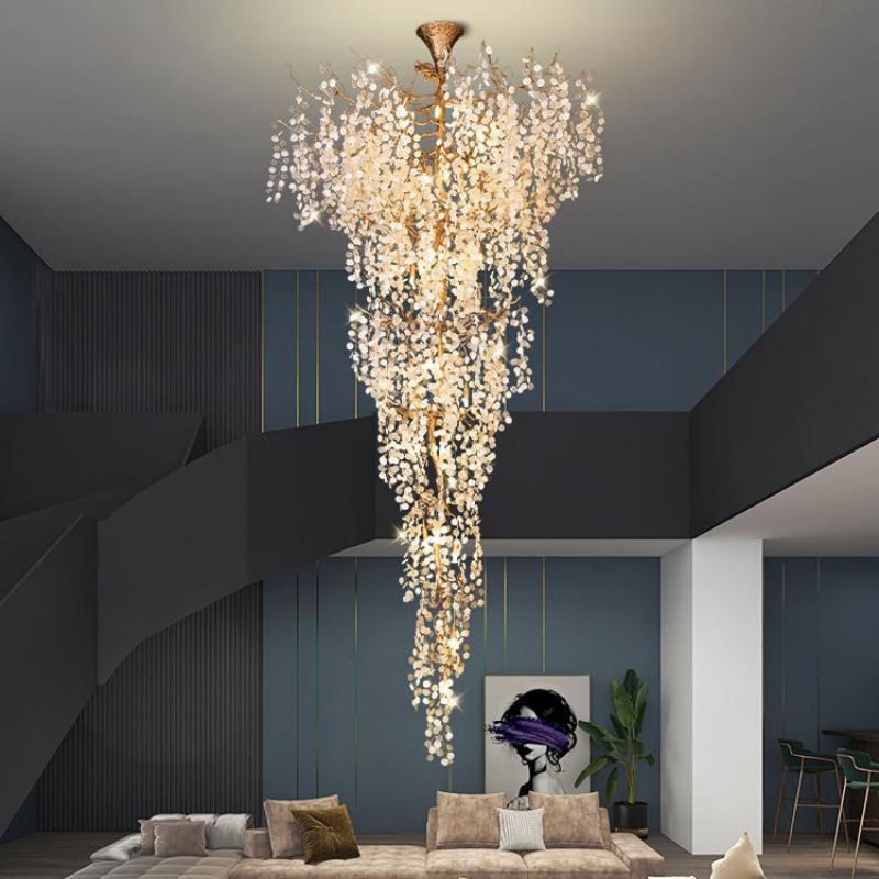 Cathy Two-Tier Large Branch Chandelier