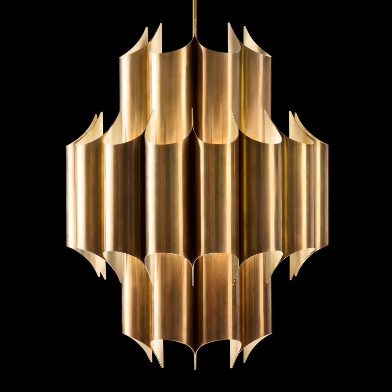 Celeste Cathedr Sculptural Chandelier 24"