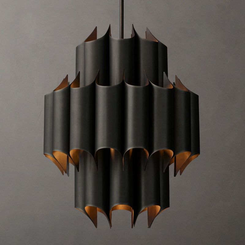 Celeste Cathedr Sculptural Chandelier 24"