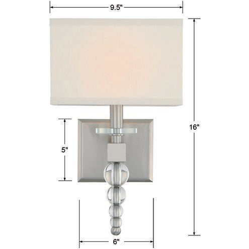 Clover 1 Light 9.50 inch Wall Sconce