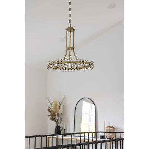 Clover 8 Light 22.50 inch Chandelier