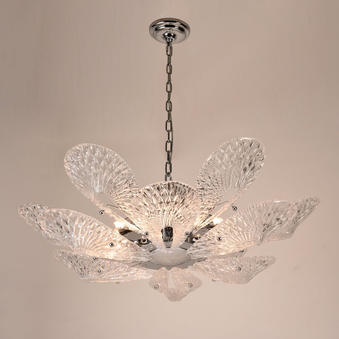 Bella Murano Glass Flower Chandelier