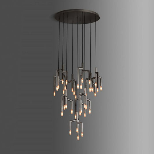 Flora 10 Light Cirular Chandelier