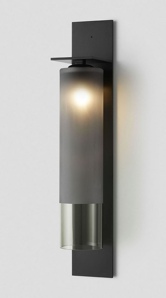 Eclipse Anodised Black Wall Sconce