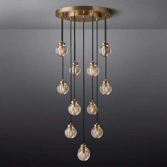 Popular Pearl Ball Round Chandelier 22"