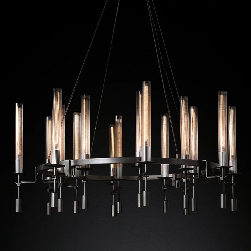 Fontanelle Round Chandelier 46“