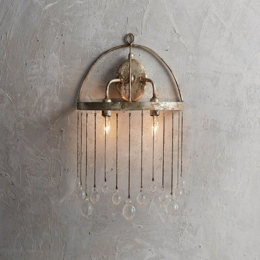 Hanson Glass Wall Sconce