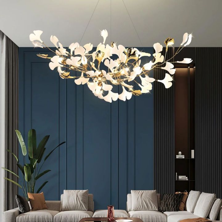 Gingko Luxury Chandelier Style D