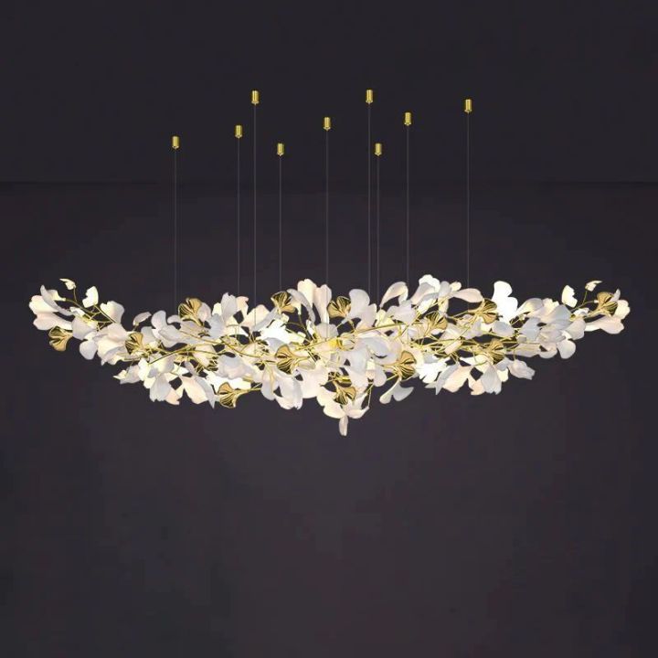 Ginkgo A Branch Chandelier