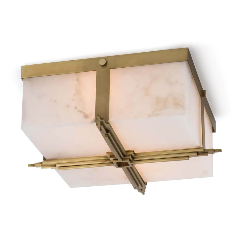 Gotham Alabaster Flush Mount