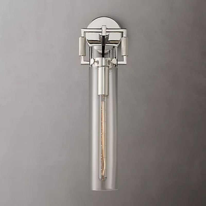 Harper Glass Cylinder Wall Sconce