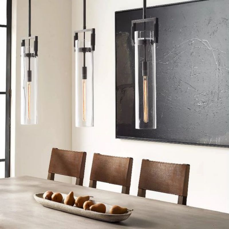 Harper Modern Cylinder Pendant Light for Dining & Kitchen